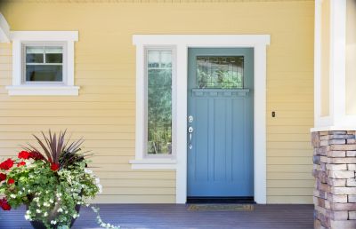 Paint Your Exterior Door!
